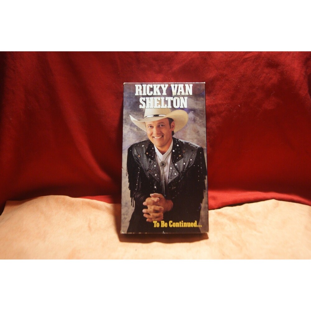 To Be Continued... by Ricky Van Shelton (VHS, Aug-1990, Sony Music Distribution